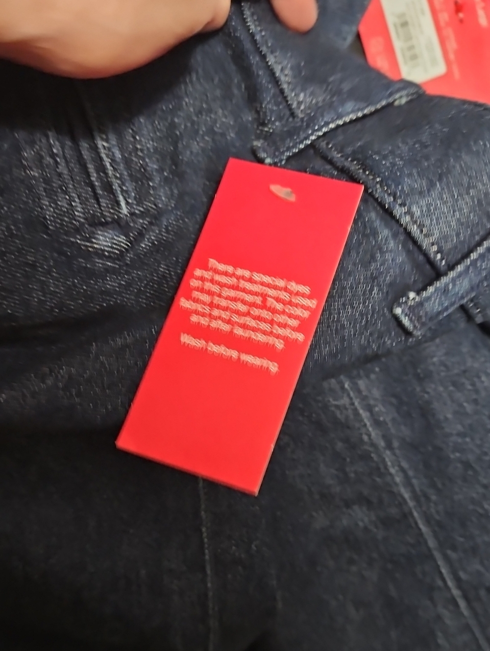 Spanx Wide-Leg High-Rise Trouser Denim Jeans-NWT - Picture 14 of 14